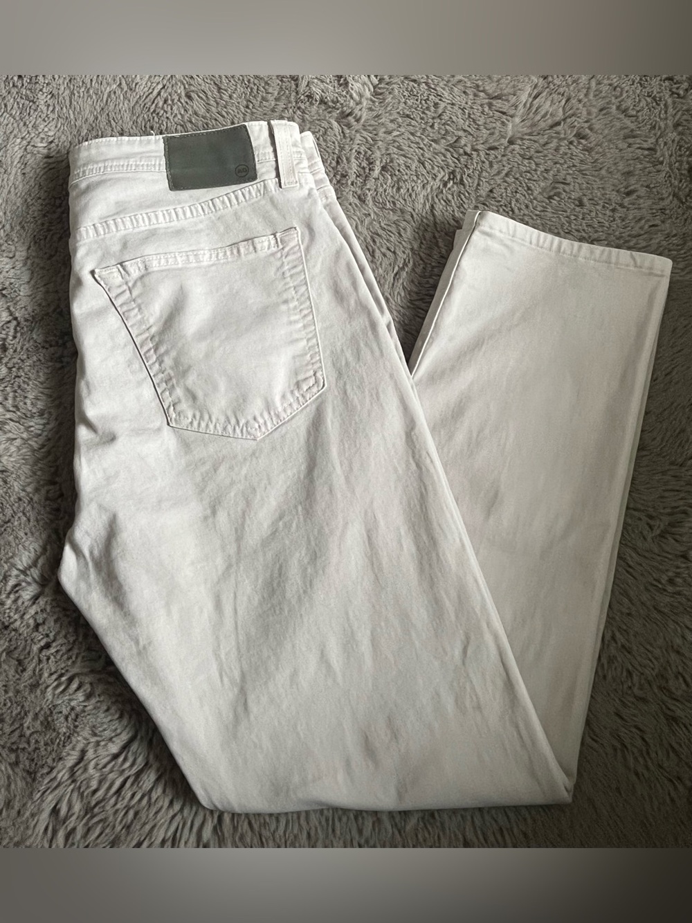 AG Adriano Goldschmied Mens Nomad Modern Slim White